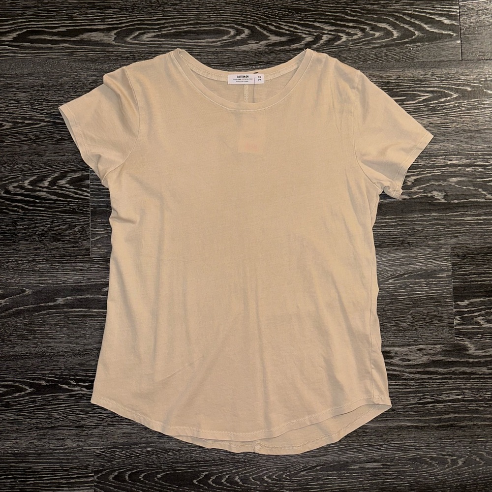Tan Cotton On Short Sleeve